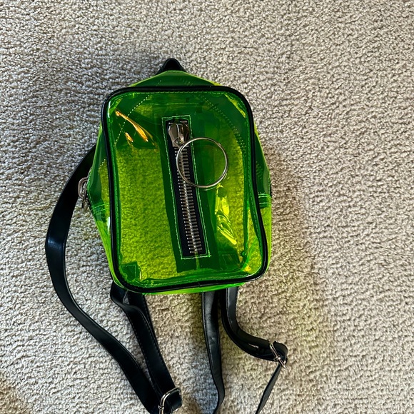 Current mood clear green backpack - Picture 1 of 4